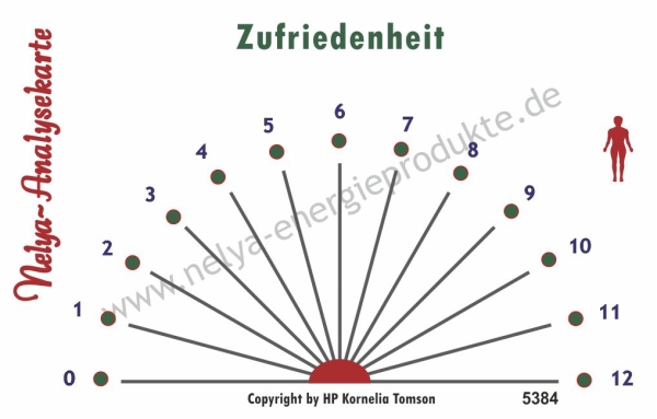 Nelya-Analysekarte - Pendelkarte - Zufriedenheit #5384